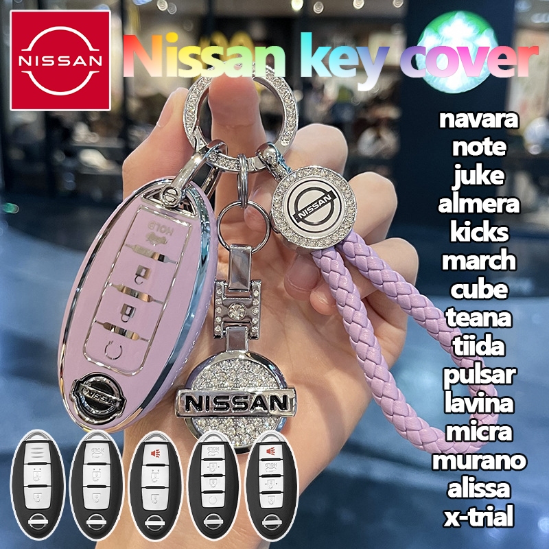 Vỏ chìa khóa điều khiển từ xa Nissan cho Nissan navara / note / juke / almera / kicks / march / cube