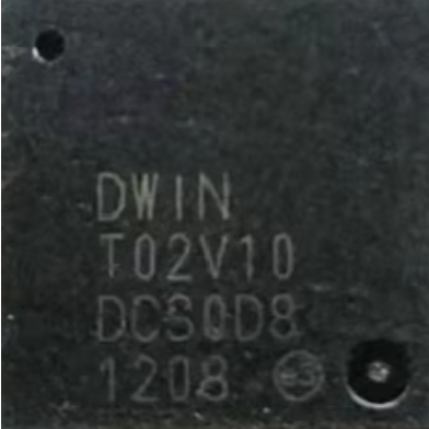 1 CÁI IC Chip linh kiện điện tử DWIN T02V10 QFP-100