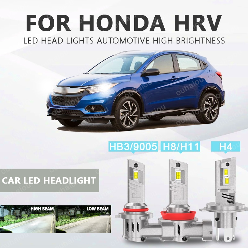 CHO XE HONDA HRV Đèn pha LED ô tô H4 H8 H11 HB3 9005 Đèn pha ô tô LED siêu sáng