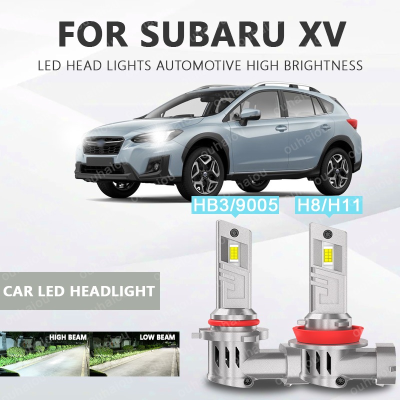 CHO SUBARU XV Đèn pha LED ô tô H8 H11 HB3 9005 Đèn pha ô tô LED siêu sáng