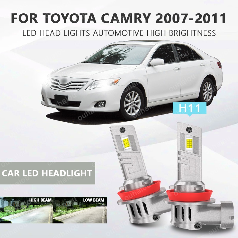 CHO TOYOTA Camry 2007-2019 Đèn pha LED ô tô H11 Đèn pha ô tô LED siêu sáng