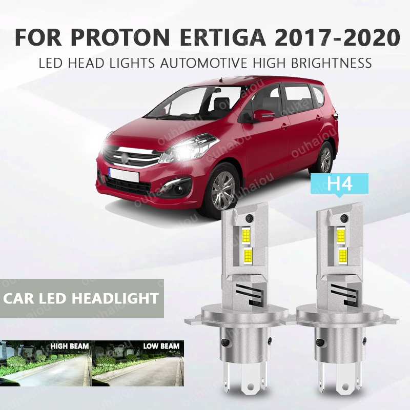 CHO proton Ertiga 2017-2020 Đèn pha LED ô tô H4 Đèn pha ô tô LED siêu sáng