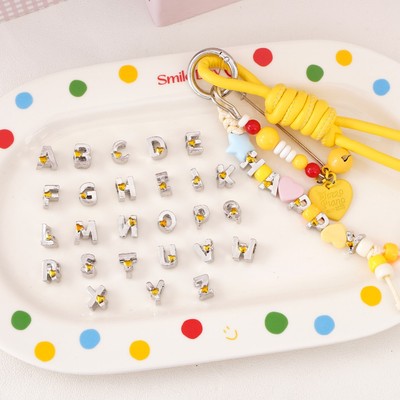 Beading Hạt Kim Loại Hình Trái Tim Chứa Dầu Thơm - Dùng để làm Móc Khóa và Phụ kiện Trang Sắc