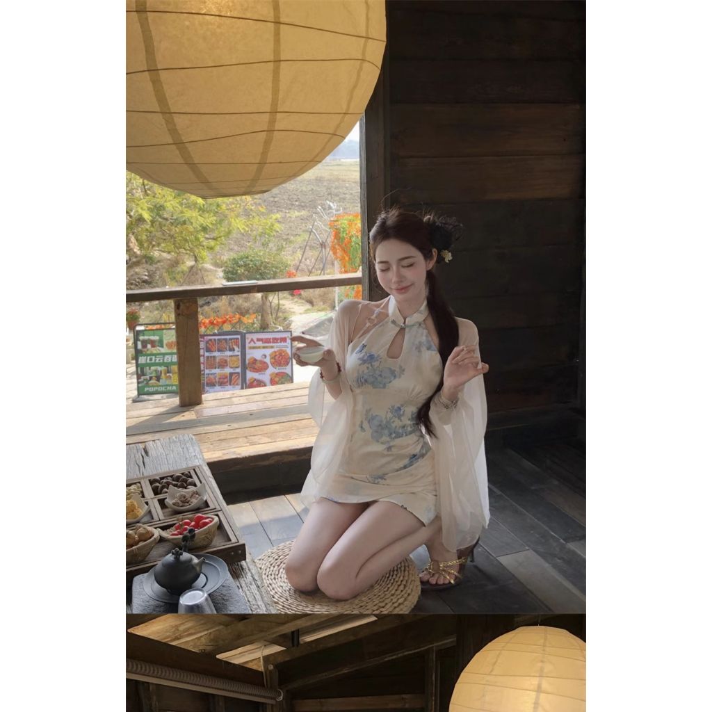 Đầm Nữ Sườn Xám Hiên Đại Bodycon Co Dãn, Phù Hợp Tiệc Tối | BigBuy360 - bigbuy360.vn