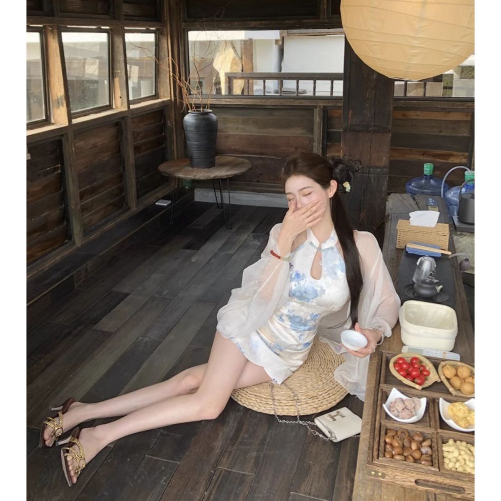 Đầm Nữ Sườn Xám Hiên Đại Bodycon Co Dãn, Phù Hợp Tiệc Tối | BigBuy360 - bigbuy360.vn