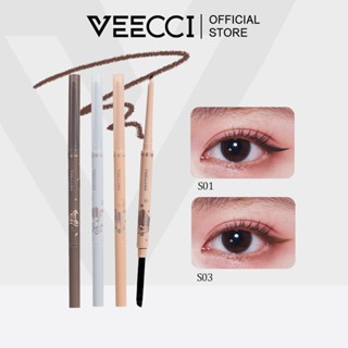  VEECI Bút Kẻ Mắt Kết Cấu Dạng Gel Hai Đầu Mịn Màng Di Động Dễ Sử Dụng Chống Thấm Nước Chống Mồ Hôi 70mg 
