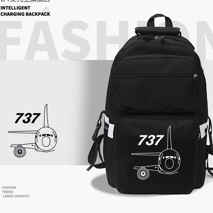 BOEING BOEING 787 Công ty Máy bay phi công bay những người yêu thích Ba lô túi nhiều lớp