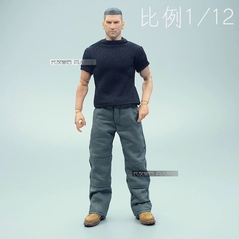 1 / 12 Lính 20cm MEZCO Ant Punisher Body Vest Có Thể Mặc