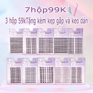 Lông Mi Giả, L.S Nâng Cấp, Không Keo, Thiết Kế Hoa Hướng Dương, 15 Kiểu, Mỗi Hộp 10 Hàng, Có Thể Tái Sử Dụng, Chiều Dài 10-13 Mm-Tặng kèm nhíp + keo dán