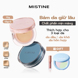 cushion Mistine Kem nền Cầu vồng Xiêm La Phấn mịn mềm mại 13g*2/13g