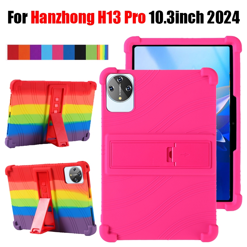 Dành Cho Hanzhong H13 Pro 10.3 inch 2024 Android PC Case Silicon Mềm Siêu Chống Sốc H13-Pro Máy Tính
