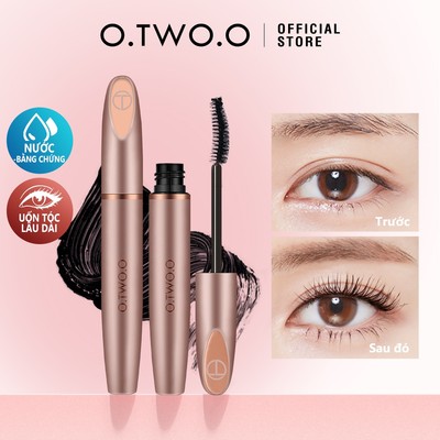 Mascara O.TWO.O phối sợi lụa 3D chống thấm nước lâu trôi kiểu dáng tiện dụng 27g