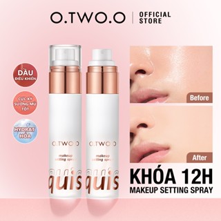 Xịt khóa lớp trang điểm O.TWO.O kiềm dầu lâu trôi chống nhòe 50ml