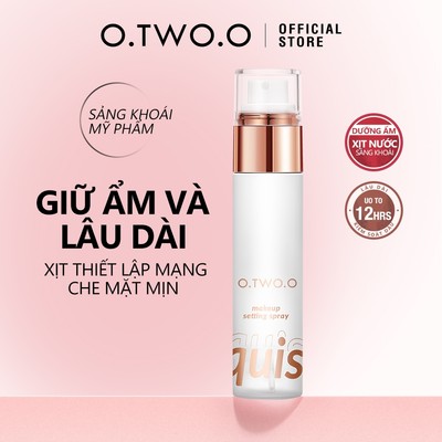 Xịt khóa lớp trang điểm O.TWO.O lâu trôi dung tích 50ml