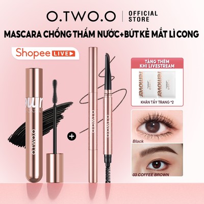 [Live] Bút chì kẻ mày hoang dã ba chiều O.TWO.O