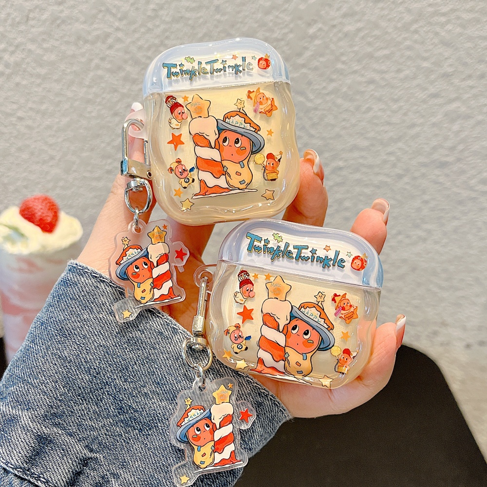 Ốp lưng Airpod pro2 cho airpod 1 2 3 4 pro 2 bluetooth không dây Dễ thương Twinkle Phim hoạt hình ta