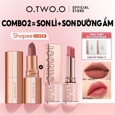 [Live] O.TWO.O Phát trực tiếp Gói độc quyền Matte Lipstick + Essence Lipstick