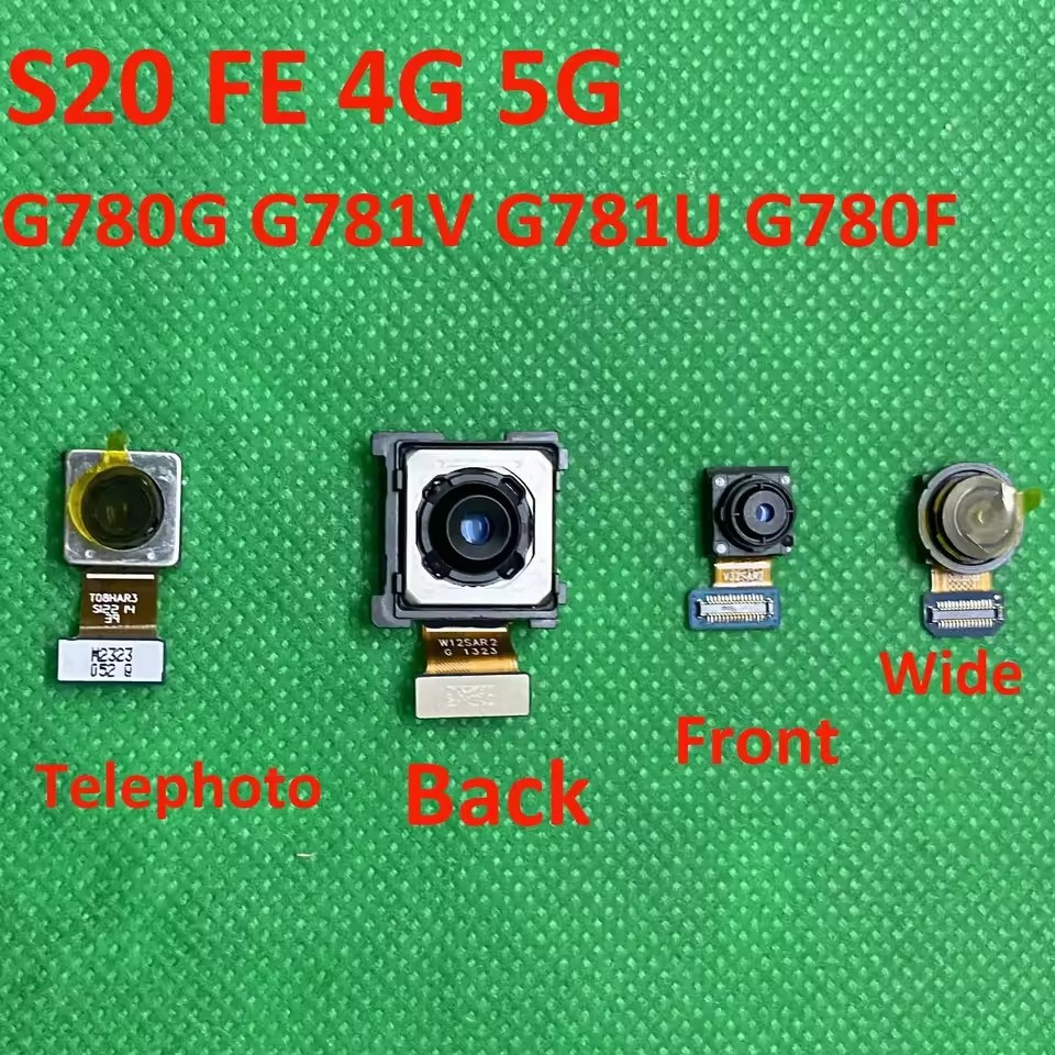 Camera Trước Sau Cho Samsung Galaxy S20 FE 4G 5G G780G G781B G780F G7810 G781N Phía Sau Mặt Sau Mặt 