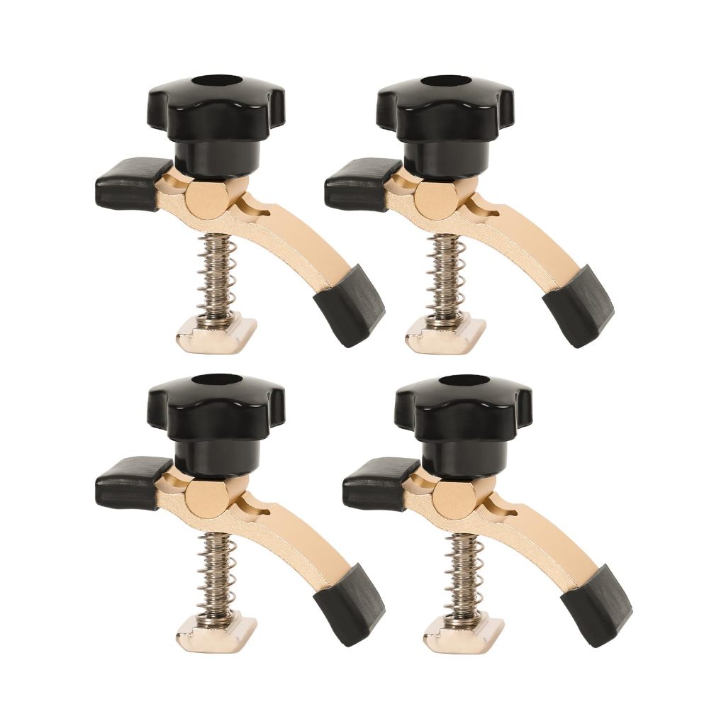 LUNYEE 2 / 4 Bộ kẹp giữ Mini Bộ định tuyến CNC Kẹp để chế biến gỗ và gia công kim loại Tương thích v