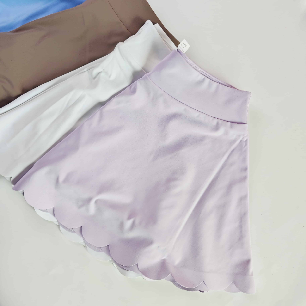 Váy tập Yoga chữ A chống nứt nẻ mới Fumeng