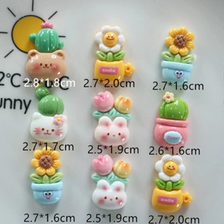 Phụ kiện quyến rũ nhựa Gel kem Kẹp tóc Chất liệu Phụ kiện