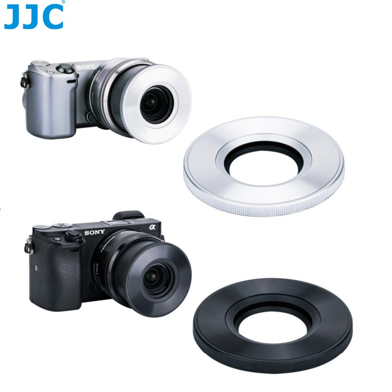 JJC Auto Lens Cap Nắp Đậy Ống Kính Tự Động Cho Sony FE 28-60mm SEL2860 & E PZ 16-50mm F3.5-5.6 OSS T