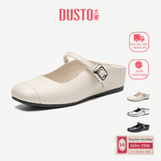  DUSTO Giày sục Mary Jane Dép Bên Trong Tăng Chiều Cao Giày Nữ Dép DW25X0629A 