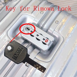 Thích hợp cho RIOWA RIMOWA Hành Lý tsa006 Khóa Chìa Khóa Xe Đẩy Ốp Lưng Tsa006 Chìa Khóa Hành Lý Chìa Khóa Khóa Hải Quan