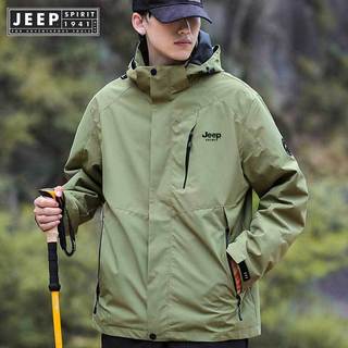  Áo khoác JEEP Spirit 1941 nam chống gió và chống nước lý tưởng cho hoạt động ngoài trời 