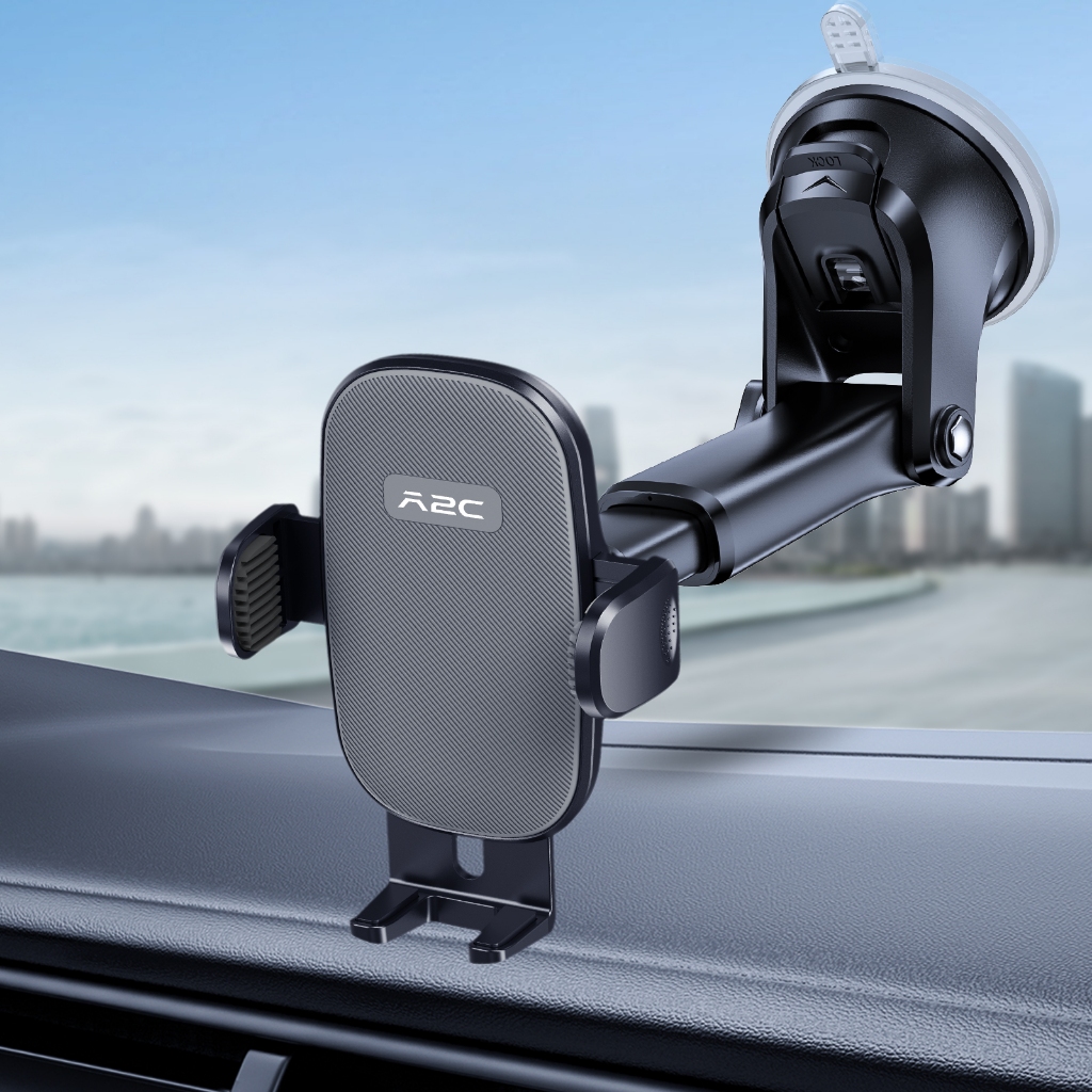 APPS2Car Giá Đỡ Điện Thoại Ô Tô Giá Đỡ Điện Thoại Đa Năng Cho Bảng Điều Khiển Kính Chắn Gió Hút Điện