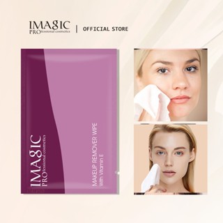  Khăn tẩy trang IMAGIC 8ml bằng cotton chứa khoáng chất sử dụng một lần 10g 
