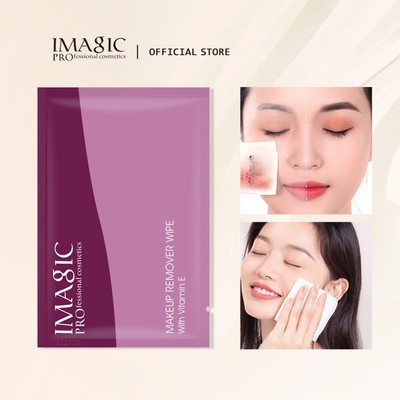 Khăn tẩy trang IMAGIC chứa vitamin dưỡng ẩm du lịch tiện lợi