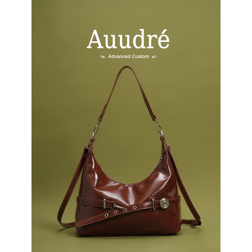 Auudre Retro Bề Mặt Mềm Túi Dung Tích Lớn Nữ Thời Trang Đi Lại Túi Messenger | BigBuy360 - bigbuy360.vn