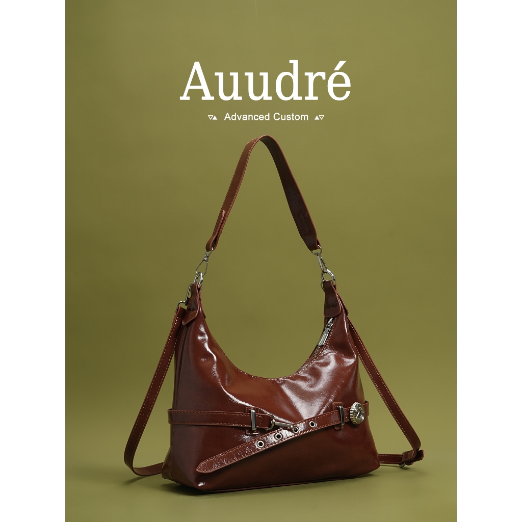 Auudre Retro Bề Mặt Mềm Túi Dung Tích Lớn Nữ Thời Trang Đi Lại Túi Messenger | BigBuy360 - bigbuy360.vn