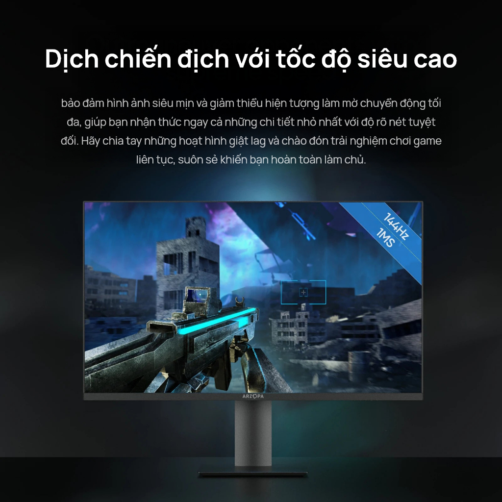 Màn hình chơi game ARZOPA M3RC-32 ” 4K UHD (3840x2160) 144HZ | BigBuy360 - bigbuy360.vn