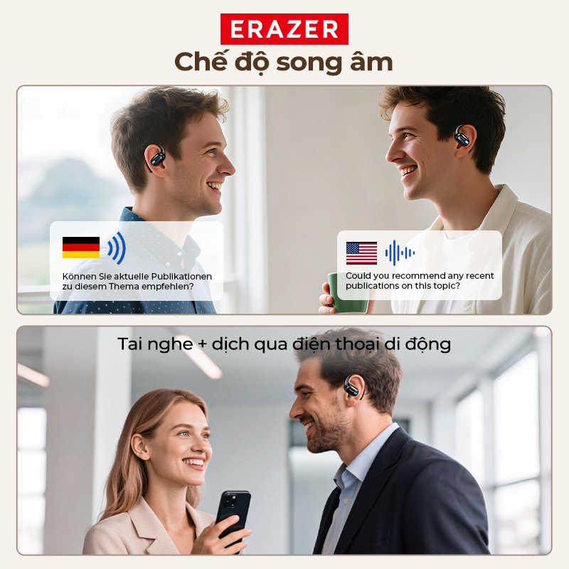 Lenovo erazer XP18 Tai Nghe Phiên Dịch AI Bluetooth 6.0 Màn hình LED hiển thị nguồn Pin dung lượng lớn 3000mAh Tai nghe sạc dự phòng Chất lượng âm thanh HiFi Chống nước Thiết kế nhỏ gọn ASMR | BigBuy360 - bigbuy360.vn