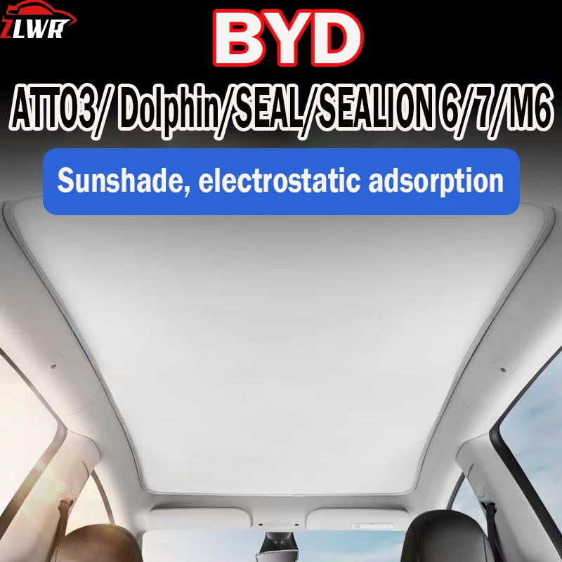 Tấm che nắng ZLWR BYD ATTO 3 / Dolphin / Sealion / Sealion6 / 7 / M6, cách nhiệt và chống nắng, lắp 