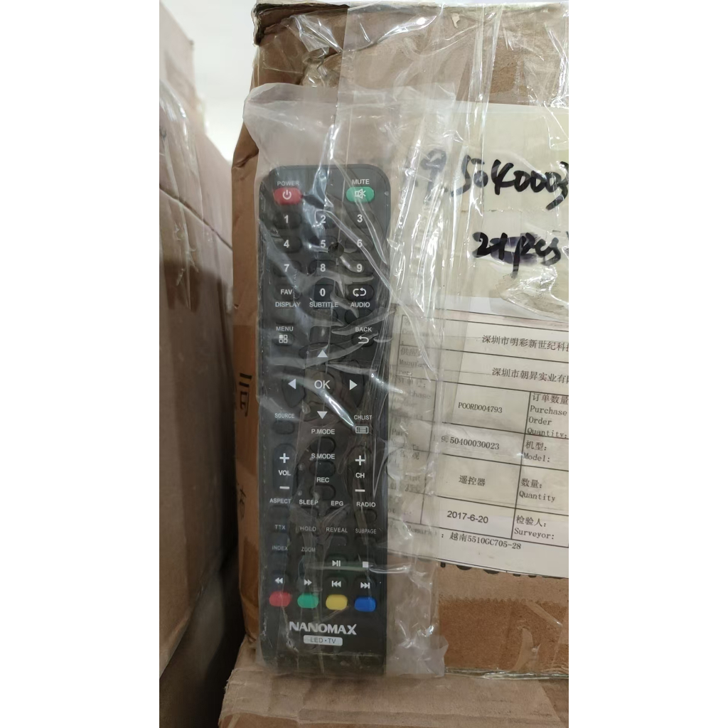 Điều khiển từ xa mới thay thế TV LED thông minh Nanomax LED / LCD Smart TV Nanomax