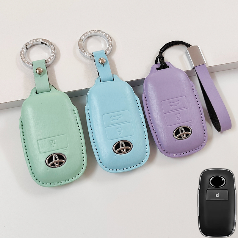 Bao móc khoá bọc ốp chìa khoá xe ô tô Toyota Raize, Veloz, Avanza 2022-2024 bọc chìa khoá Toyota yar