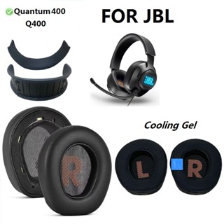 Miếng Đệm Tai Cho JBL Quantum 400 Q400 Trò Chơi Tai Nghe Thay Thế Chất Lượng Cao Băng Đô Cao Su Earmuff Tai Gối