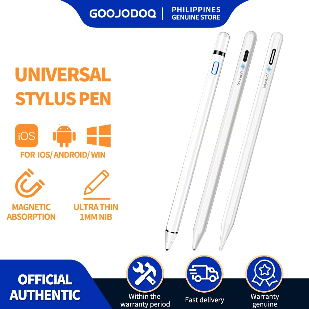GOOJODOQ  Bút Stylus Đa Năng Cho Ipad Điện Thoại Android Bút Chì Điện Dung Bút Chì Cho Xiaomi Huawei