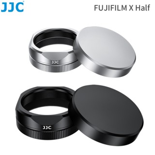  JJC Hood kim loại cho Fujifilm X Half Xhalf Camera Máy ảnh Cap nắp nhôm bảo vệ lens 
