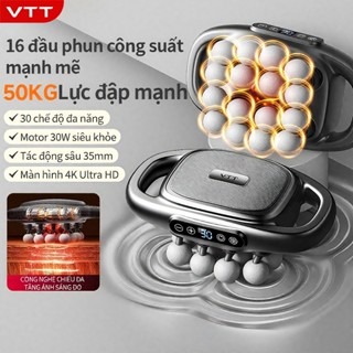 Súng Massage VTT Đức - 16 Đầu Pro Máy Massage Cầm Tay , Pin 6H, Giảm Cơ, Lưng / Chân / Cổ