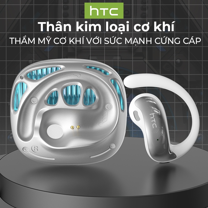 HTC NE30 Tai nghe không dây đích thực Tai nghe dịch AI Tai nghe Bluetooth không dây Bluetooth V6.0 Tai nghe chơi game loại móc tai | BigBuy360 - bigbuy360.vn