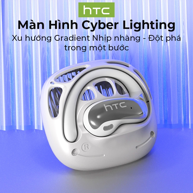 HTC NE30 Tai nghe không dây đích thực Tai nghe dịch AI Tai nghe Bluetooth không dây Bluetooth V6.0 Tai nghe chơi game loại móc tai | BigBuy360 - bigbuy360.vn