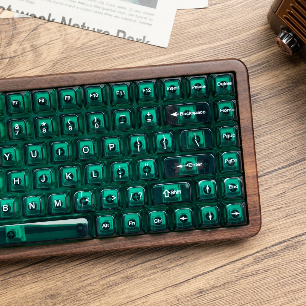 Bàn phím chơi game bằng gỗ Womier WD75 V2 QMK / VIA 8000mAh Tri-Mode Không dây Cơ khí tùy chỉnh RGB Bàn phím có thể hoán đổi nóng | BigBuy360 - bigbuy360.vn