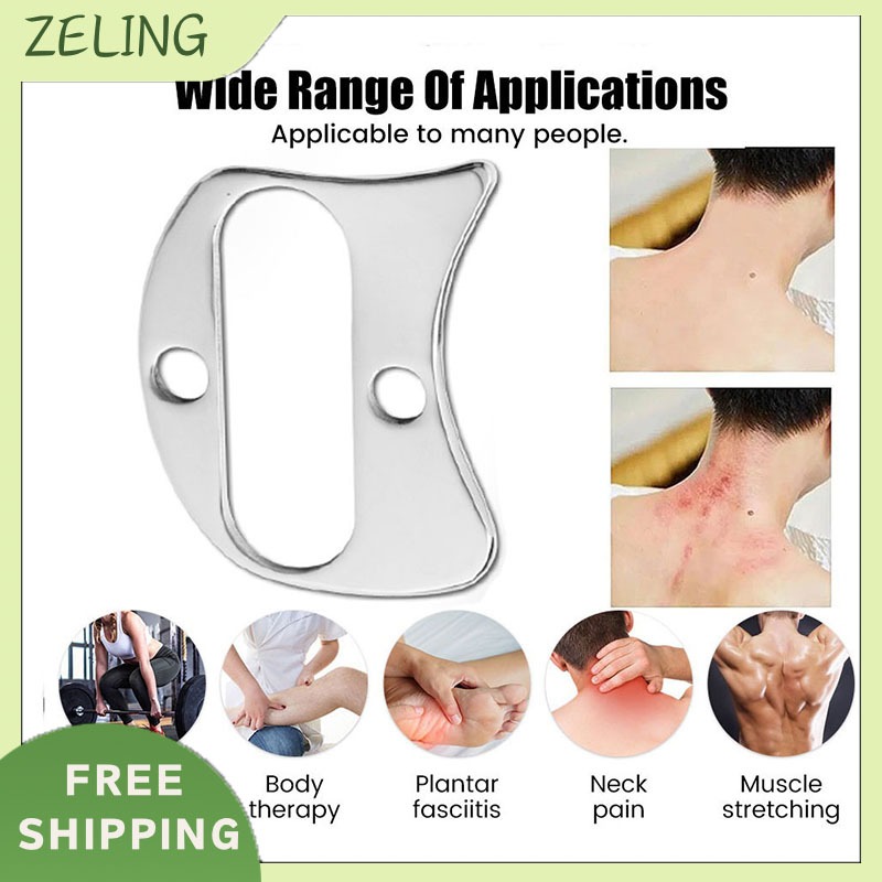 ❈ ❈ ❈ ❈ ❈ ❈ ❈ ❈ / ☽ ❈ ❈ ❈ ❈ ❈ / Dao fascia bằng thép không gỉ Toàn bộ cơ thể nạo vét kinh tuyến đa n