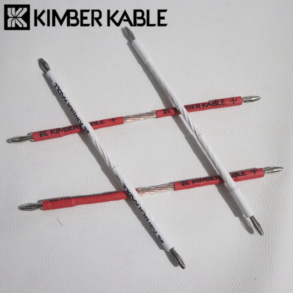 KIMBER KABLE 12TC OCC Jumper dây ngắn loa cầu cáp qua dây máy dòng âm thanh 20cm 4 miếng
