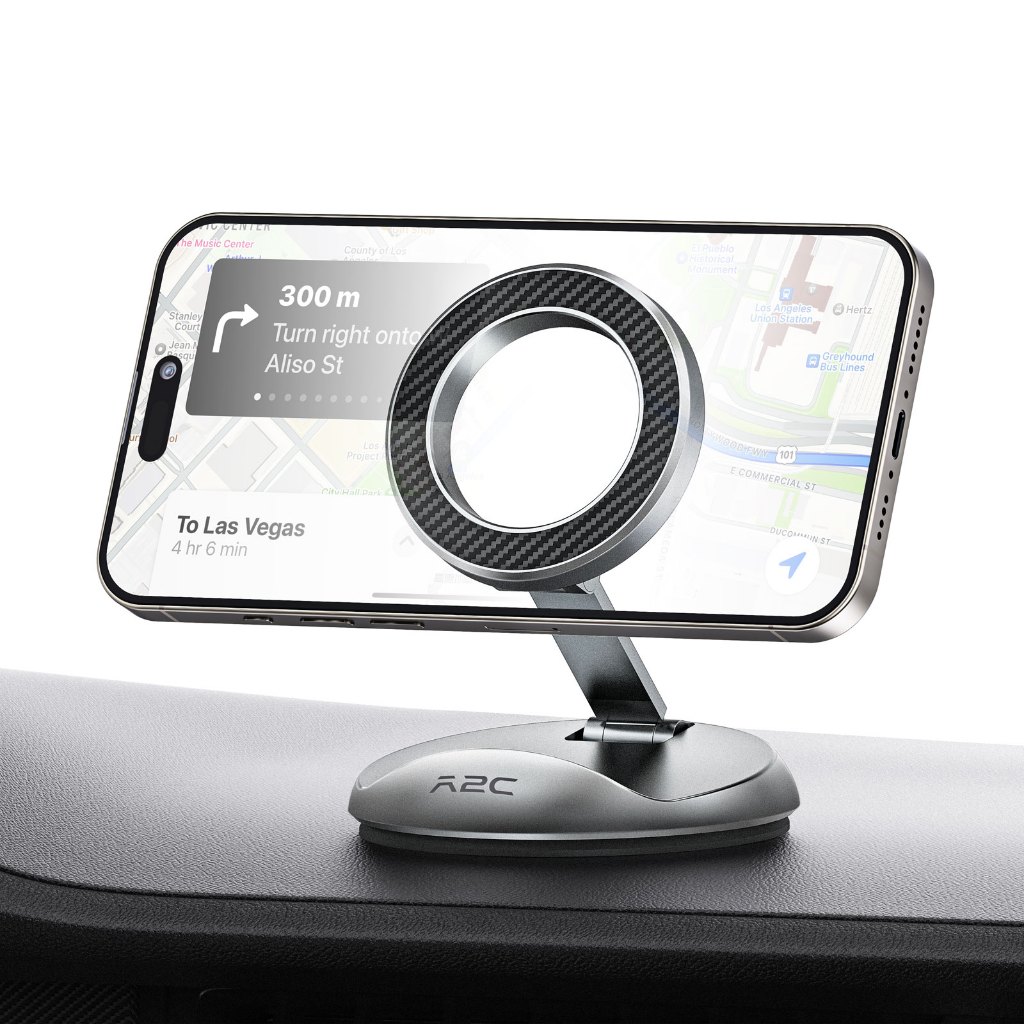 Giá đỡ điện thoại ô tô APPS2Car MagSafe cho bảng điều khiển Giá đỡ điện thoại 360° Xoay độ có thể gậ
