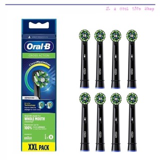 Đầu bàn chải than Oral B Đầu bàn chải thay thế cho bàn chải đánh răng điện OralB 4 & 8 Đếm